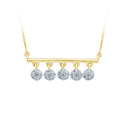 0.50 ct Diamond Necklace in 14K Gold
