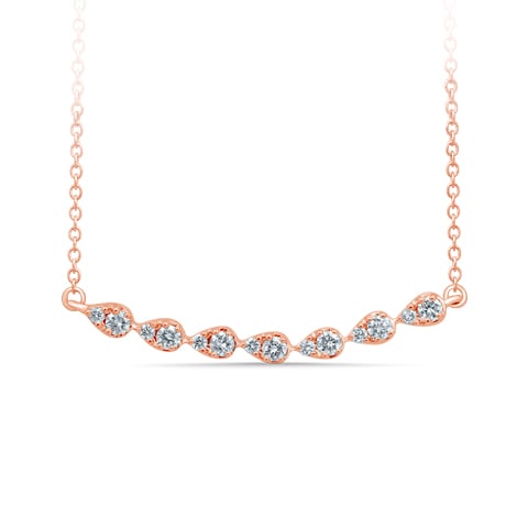 0.33 ct Diamond Necklace in 14K Gold