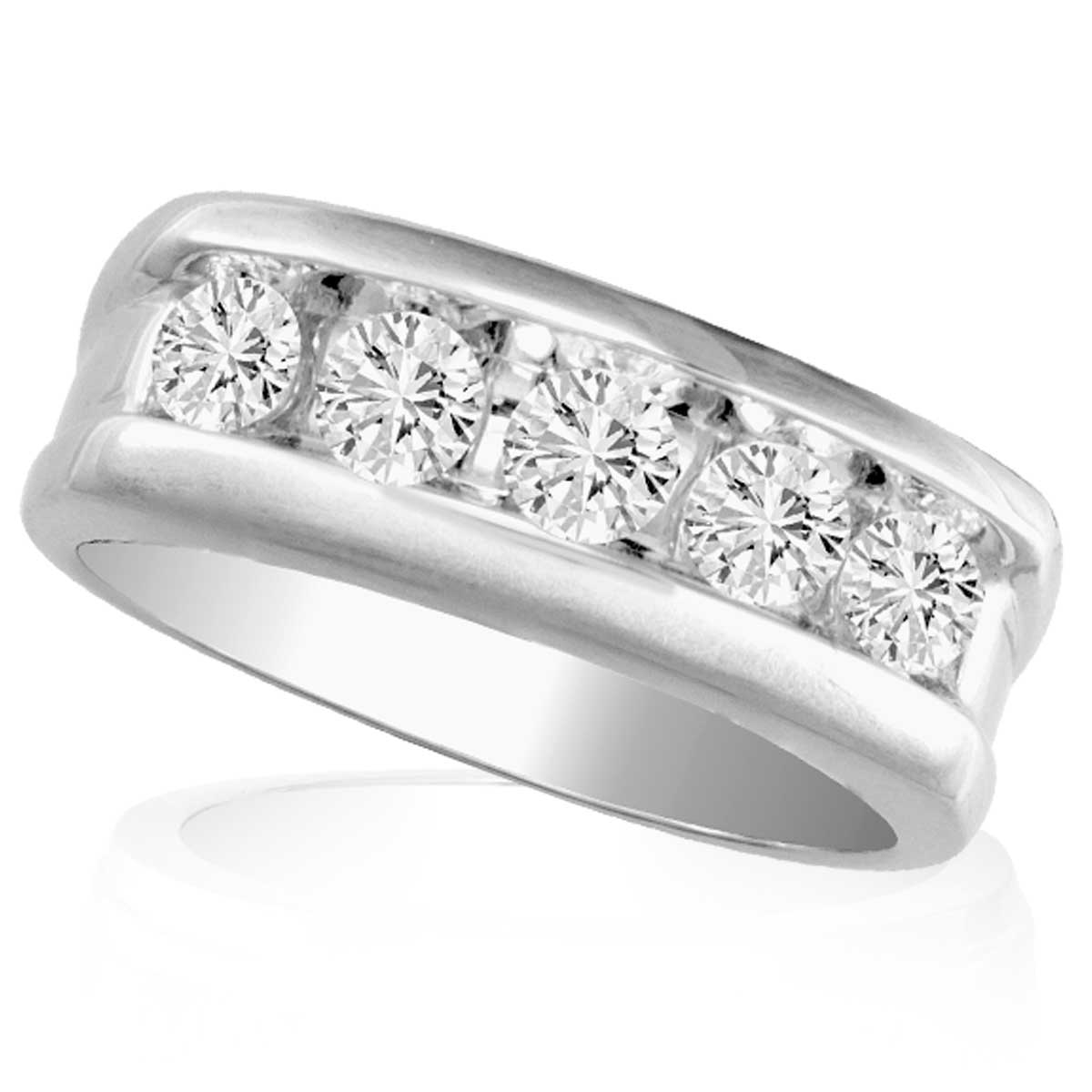 1.00 ct Men's Diamond Band in 14K Gold