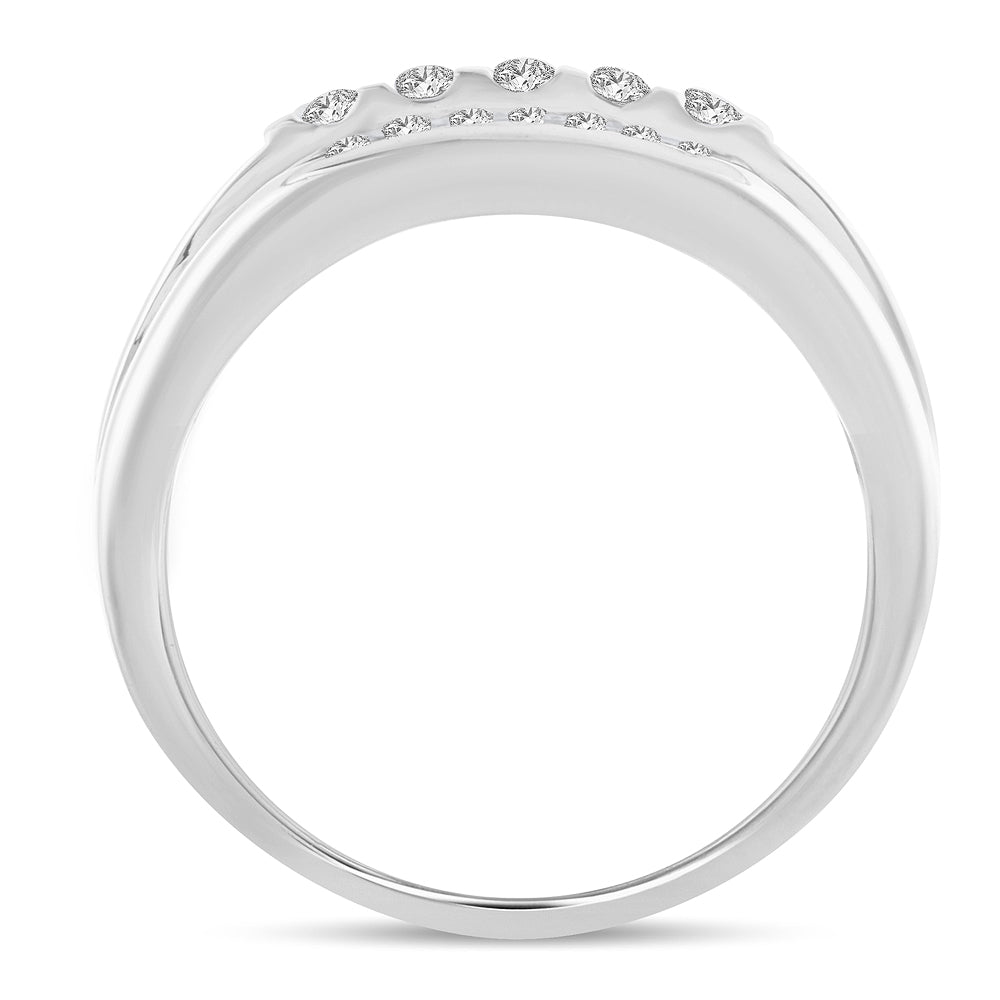 0.50 ct Men's Diamond Band in 14K Gold