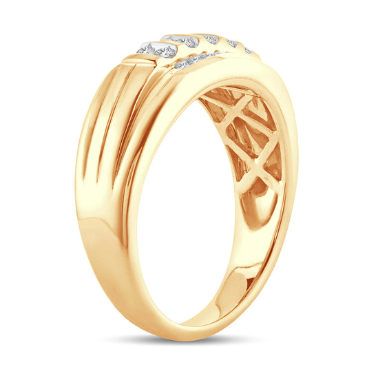 0.50 ct Men's Diamond Band in 14K Gold