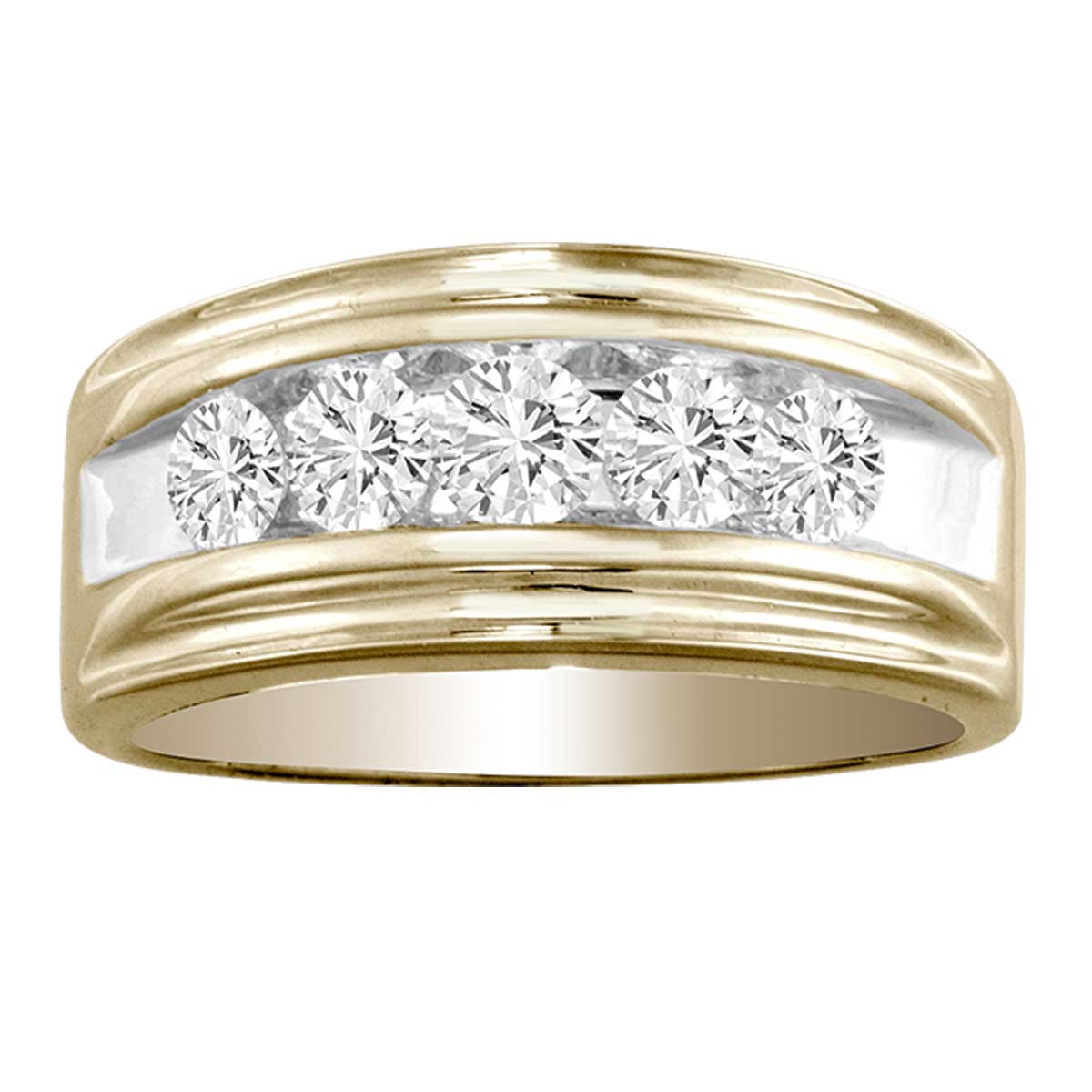 1.00 ct Diamond Band in 14K Gold