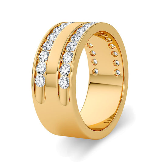 1.50 ct Men's Diamond Band in 14K Gold