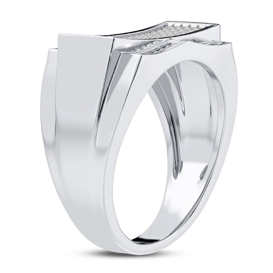 0.33 ct Men's Diamond Ring in 10K Gold