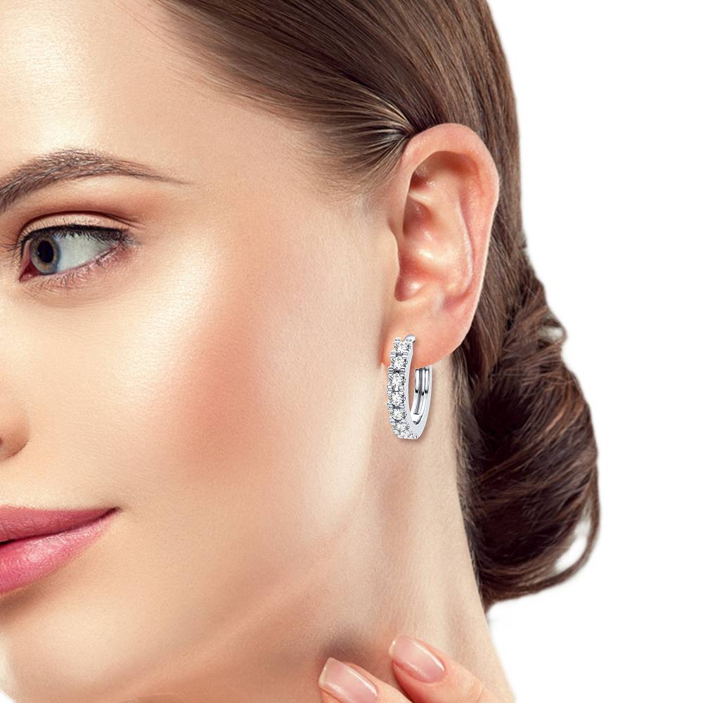 0.25 ct Diamond Earrings in 14K Gold