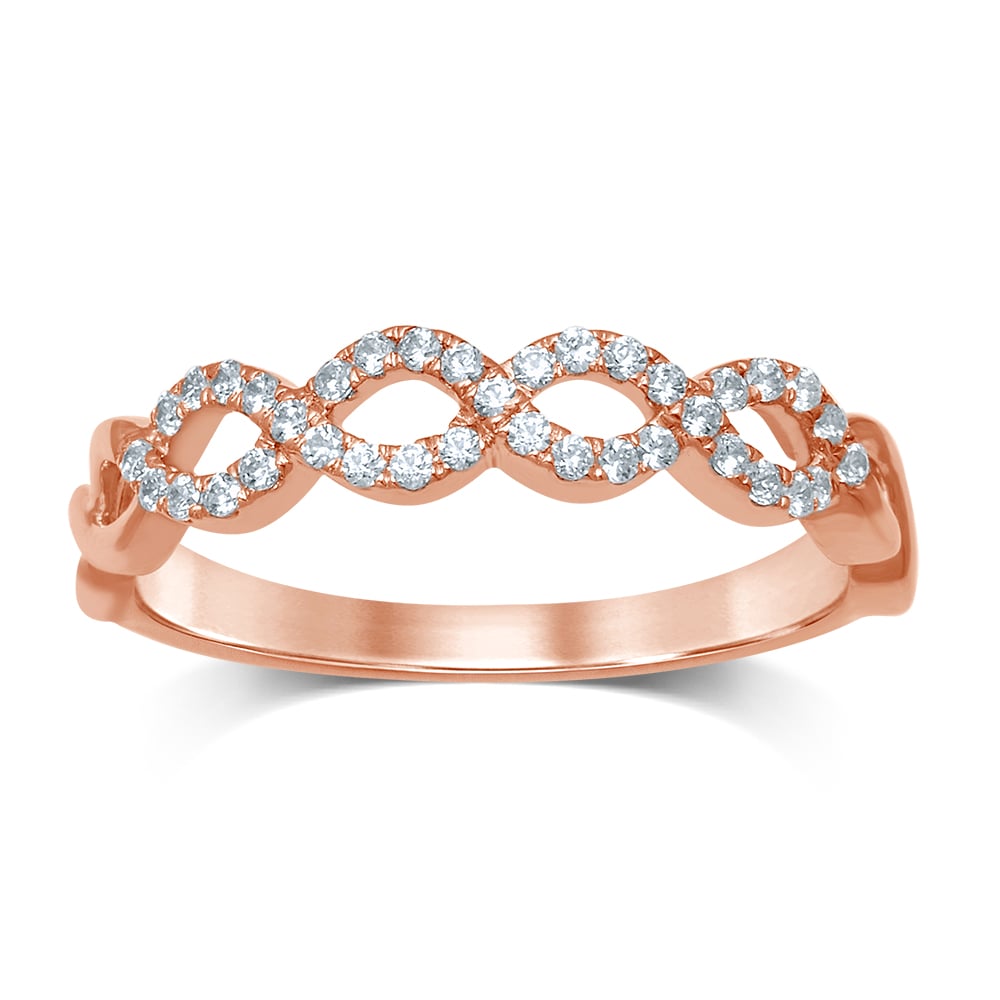 0.21 ct Diamond Band in 14K Gold