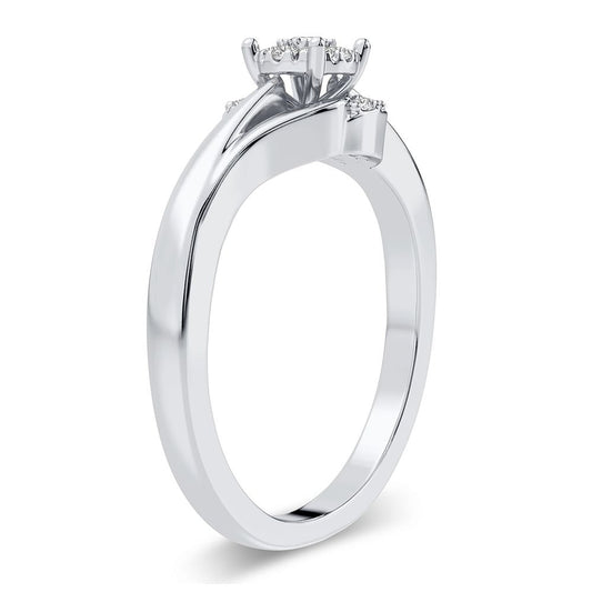 0.11 ct Diamond Ring in 14K Gold