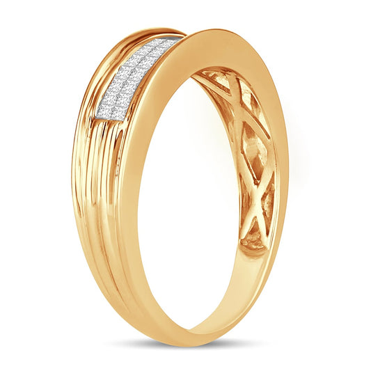 0.50 ct Men's Diamond Band in 14K Gold