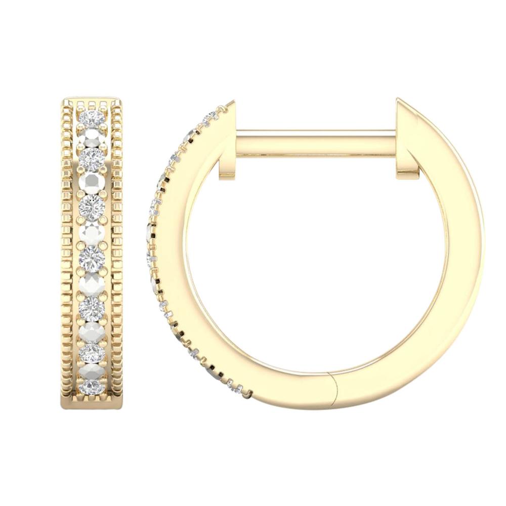 0.05 ct Diamond Earrings in 10K Gold