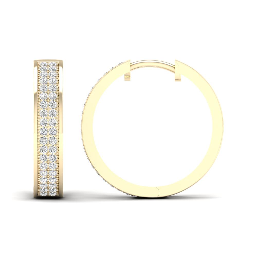 0.25 ct Diamond Earrings in 10K Gold