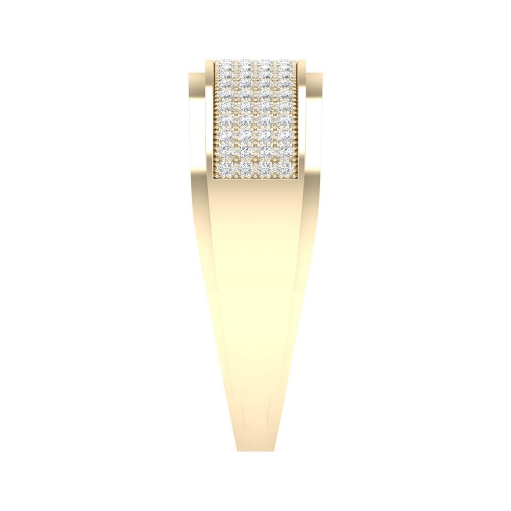 0.30 ct Men's Band in 10K Gold