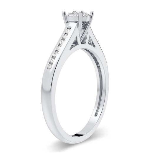 0.22 ct Diamond Ring in 10K Gold