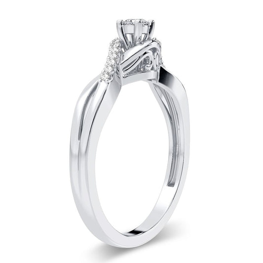 0.16 ct Diamond Ring in 14K Gold
