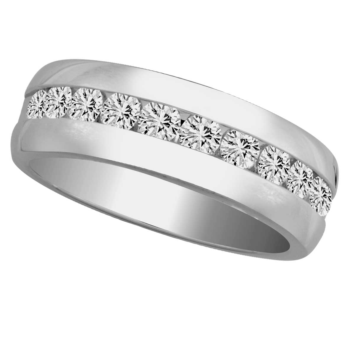 1.03 ct Men's Diamond Band in 14K Gold