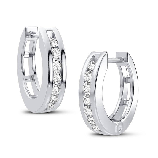0.15 ct Diamond Earrings in 14K Gold