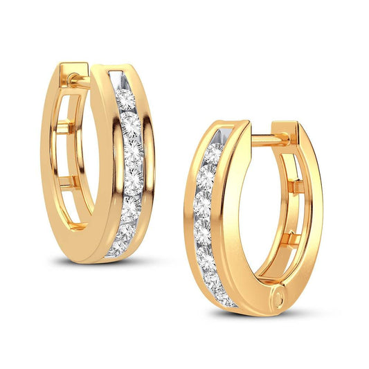 0.15 ct Diamond Earrings in 14K Gold