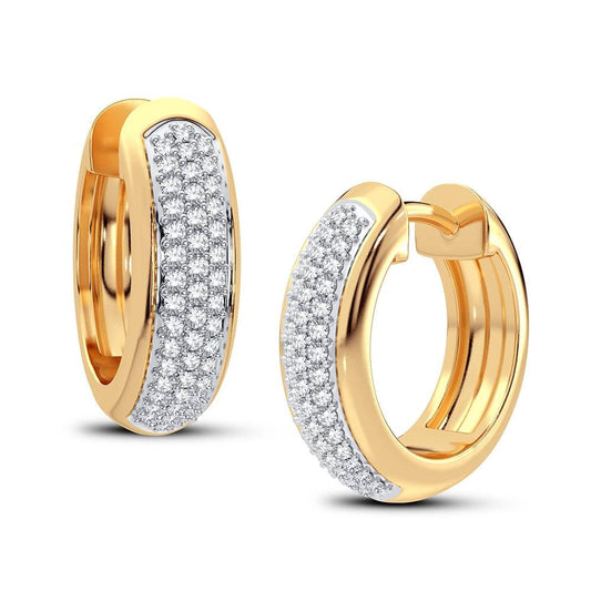 0.23 ct Diamond Earrings in 14K Gold