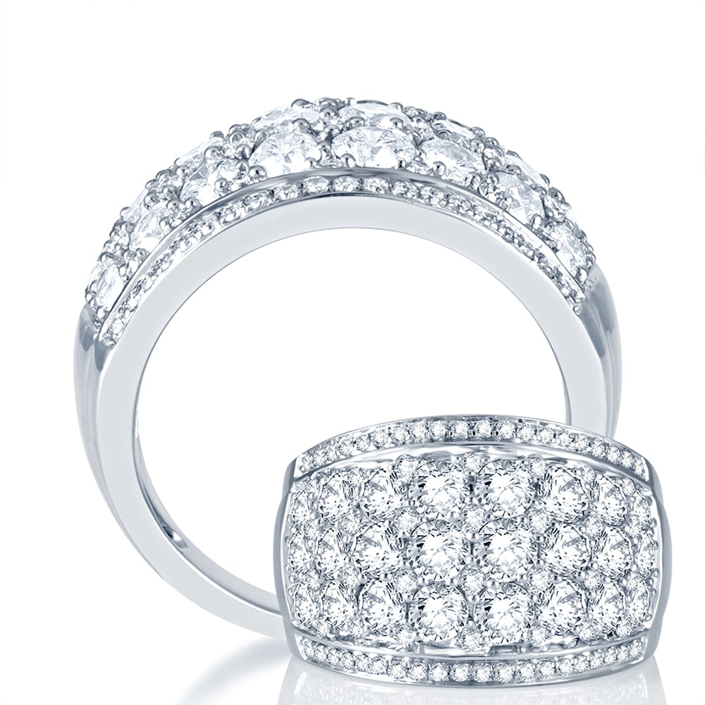 3.00 ct Diamond Band in 14K Gold