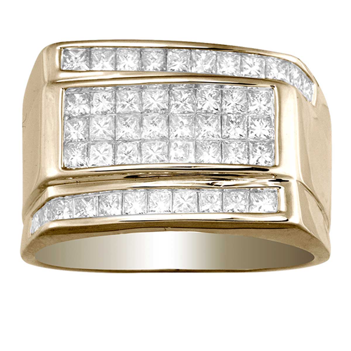 2.00 ct Men's Diamond Ring in 14K Gold