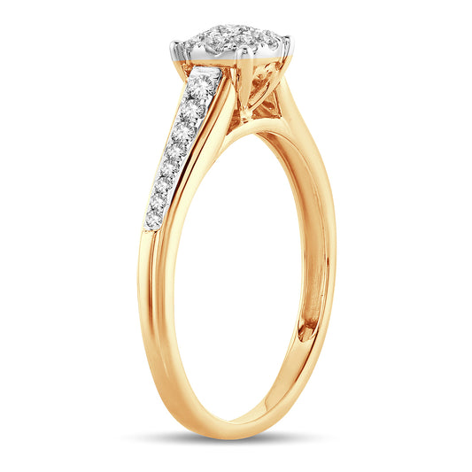 0.37 ct Diamond Ring in 14K Gold