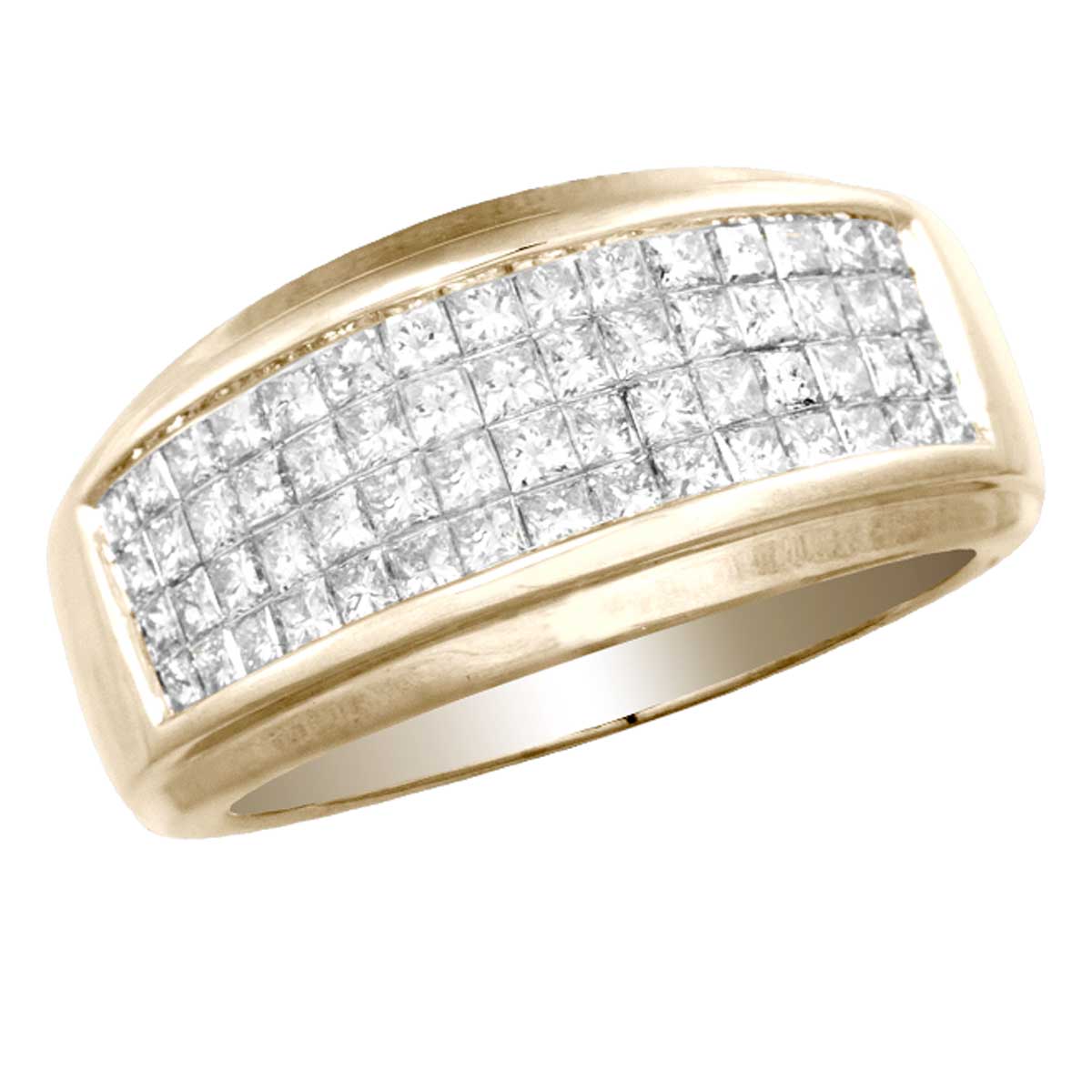 2.00 ct Men's Diamond Band in 14K Gold