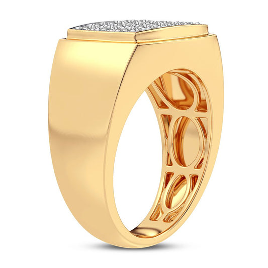 1.00 ct Men's Diamond Ring in 14K Gold