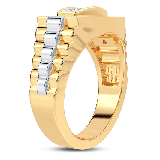 0.50 ct Men's Diamond Ring in 14K Gold