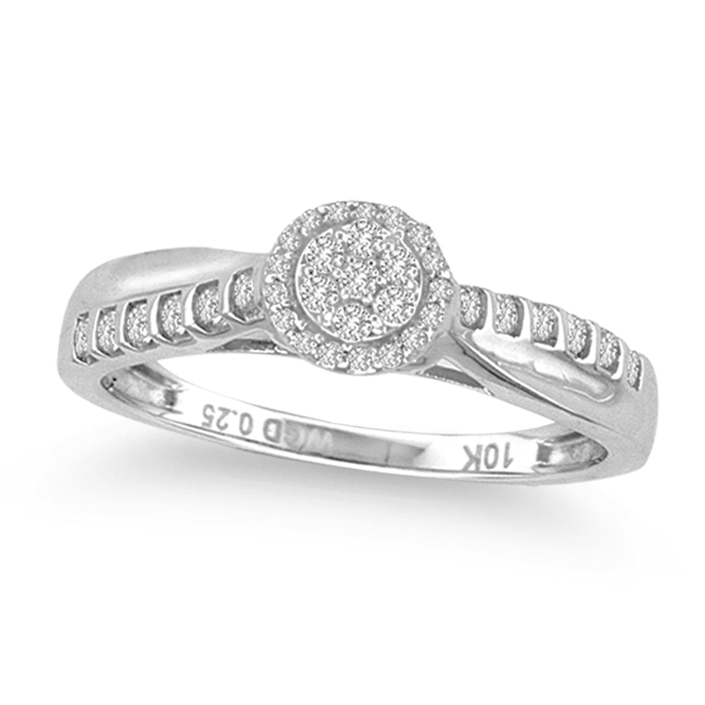 0.25 ct Diamond Ring in 10K Gold