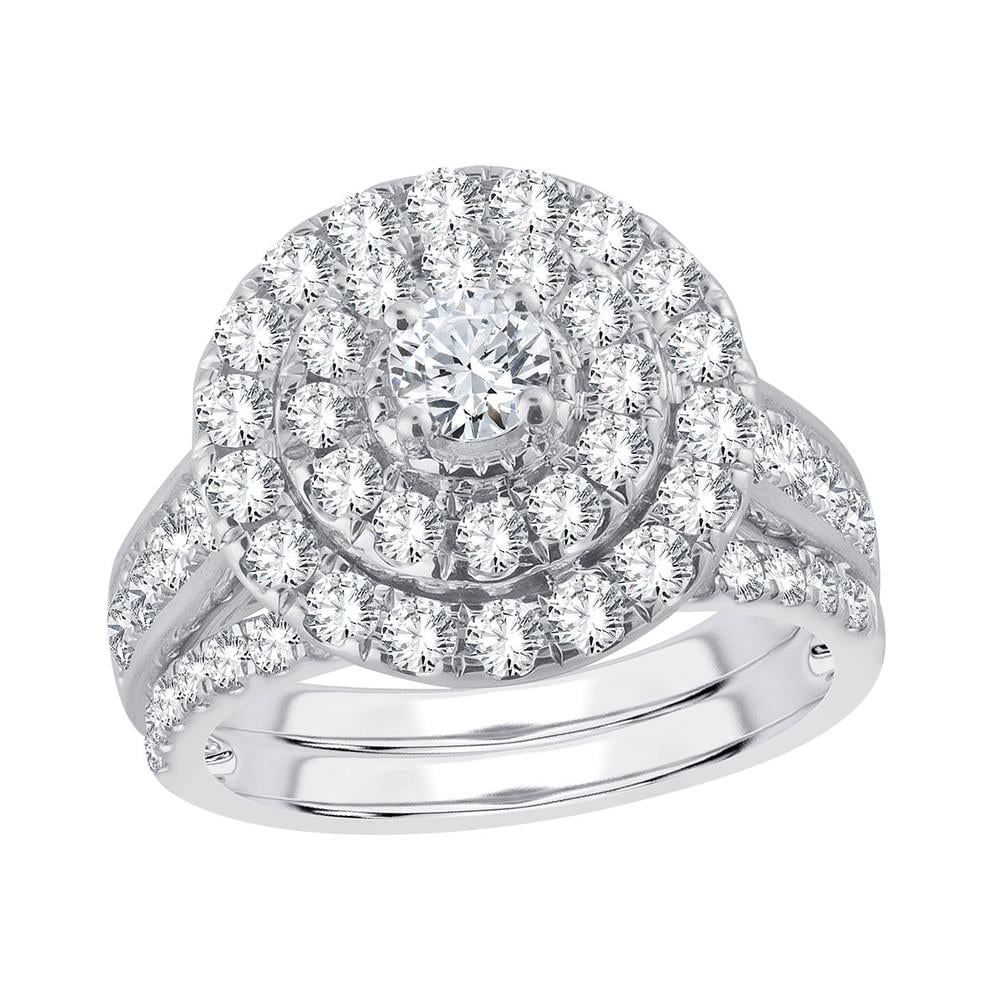 2.00 ct Diamond Bridal Ring in 14K Gold