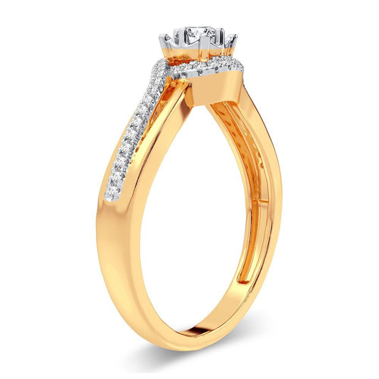 0.20 ct Diamond Ring in 14K Gold