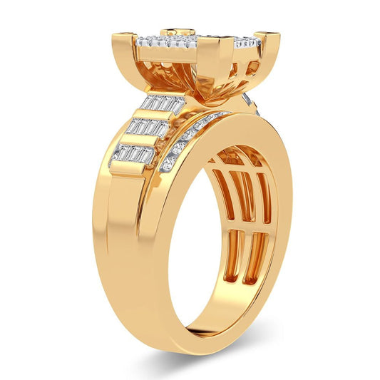 1.00 ct Men's Diamond Ring in 10K Gold