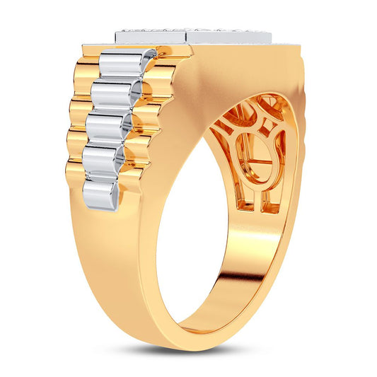 1.00 ct Men's Diamond Ring in 14K Gold