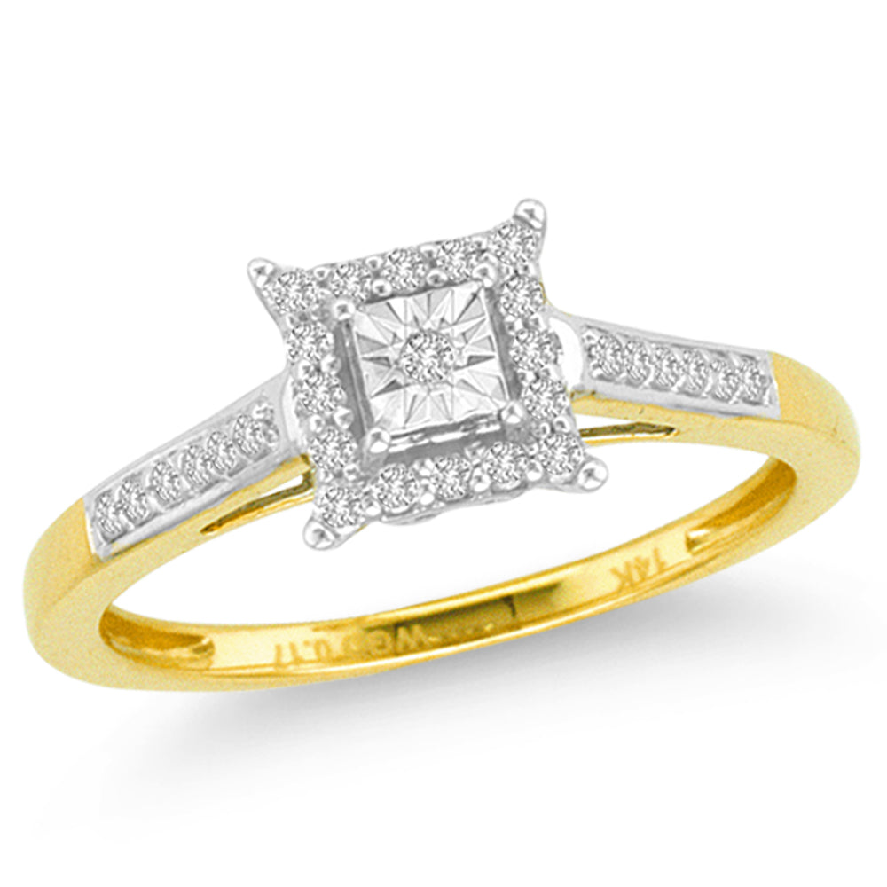 0.16 ct Diamond Ring in 14K Gold