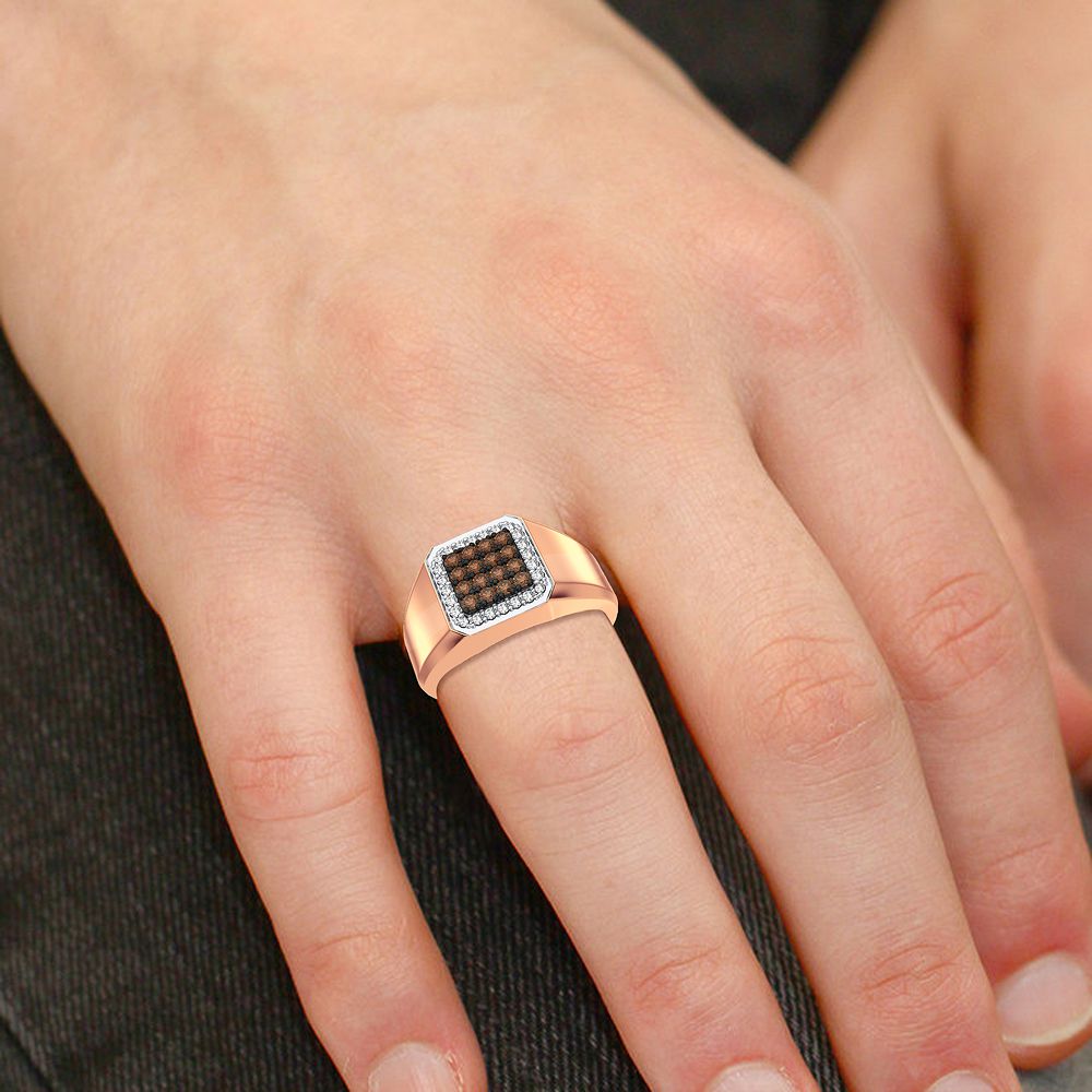 0.40 ct Men's Diamond Ring in 14K Gold