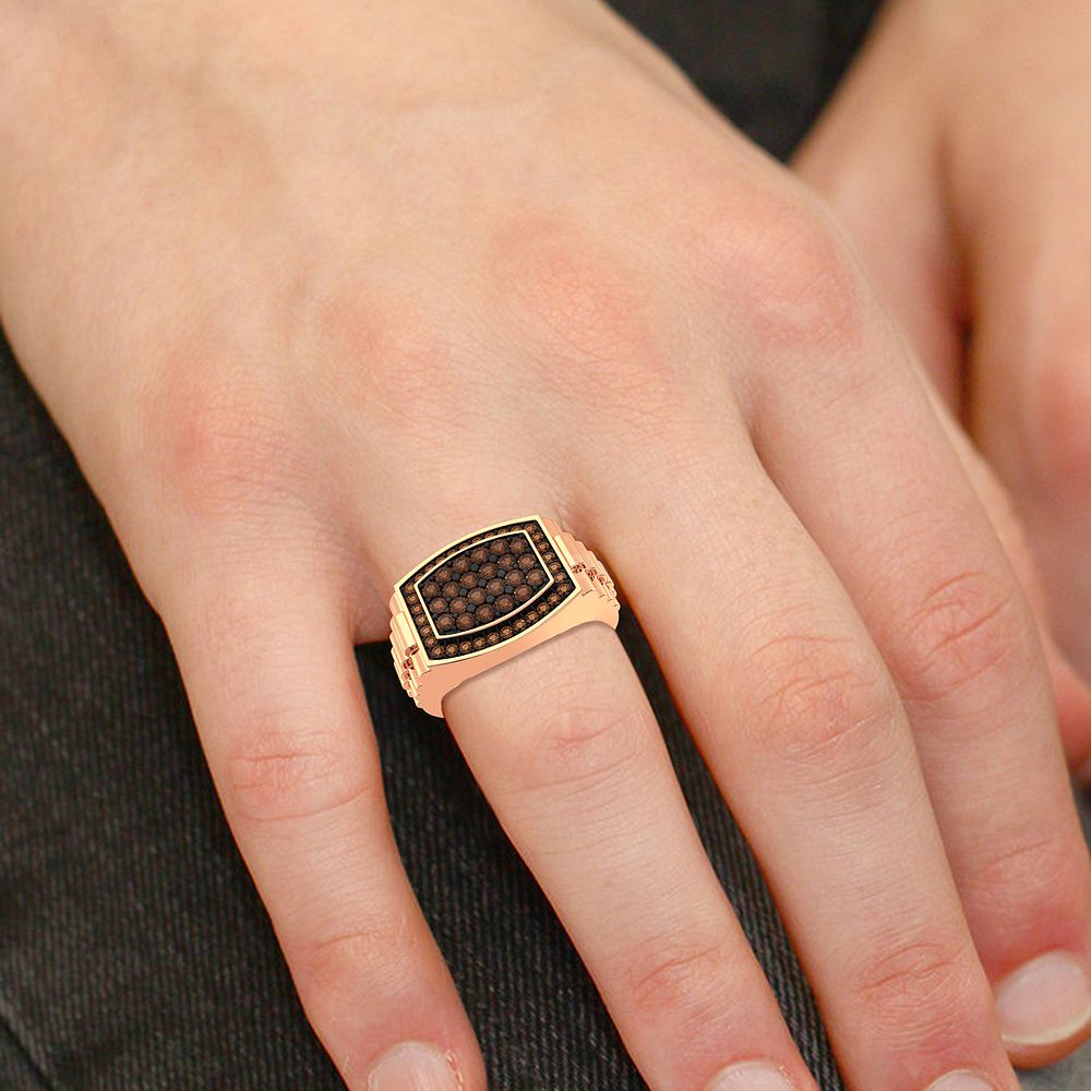 1.00 ct Men's Diamond Ring in 14K Gold