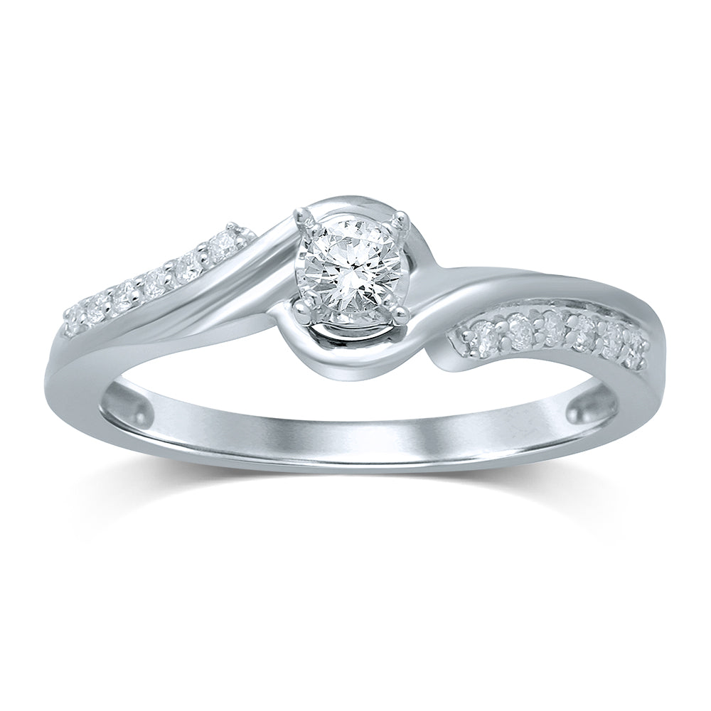 0.20 ct Diamond Ring in 10K Gold