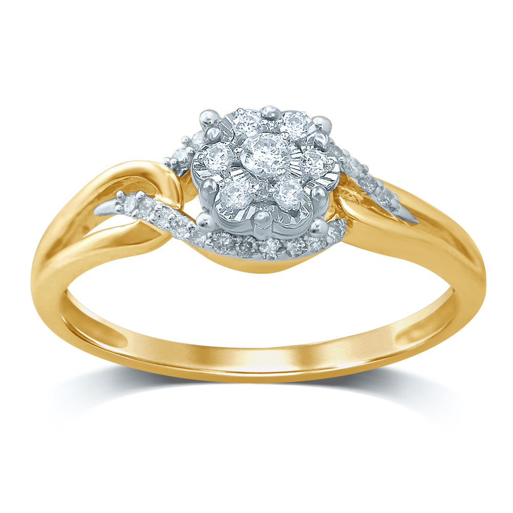 0.20 ct Diamond Ring in 14K Gold