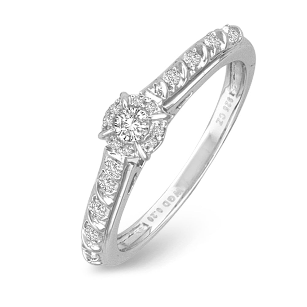 0.20 ct Diamond Ring in 14K Gold