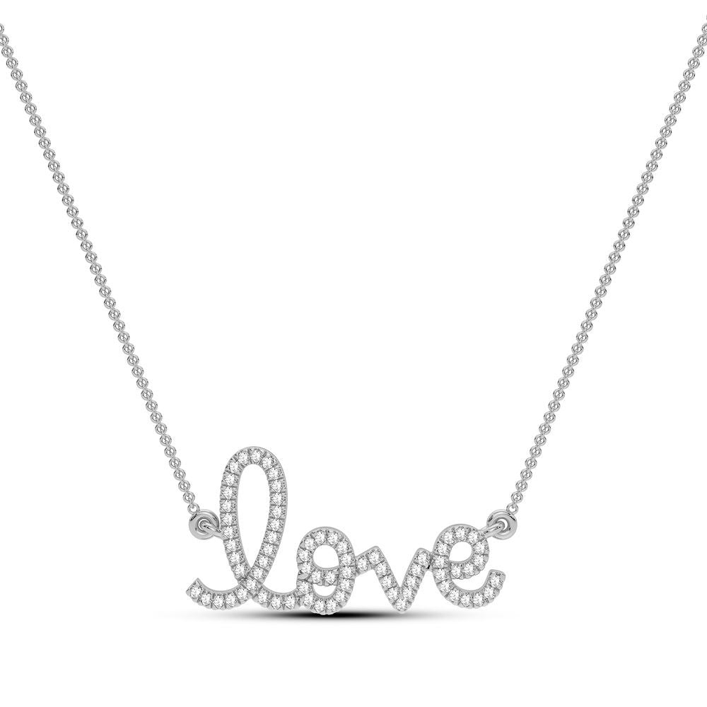 0.16 ct Diamond Necklace in 14K Gold