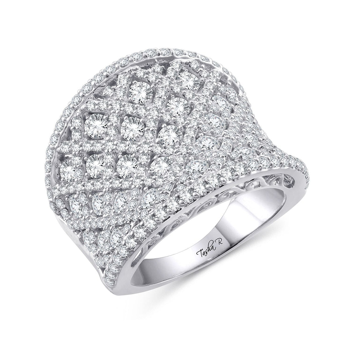 3.00 ct Diamond Band in 14K Gold