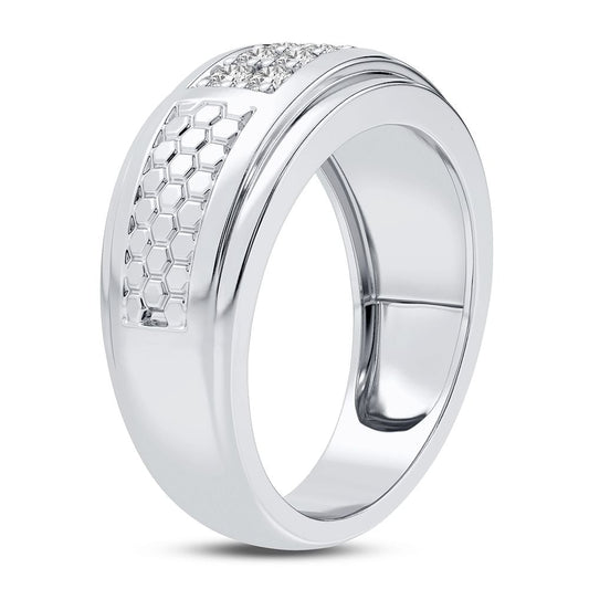 0.33 ct Men's Diamond Ring in 14K Gold