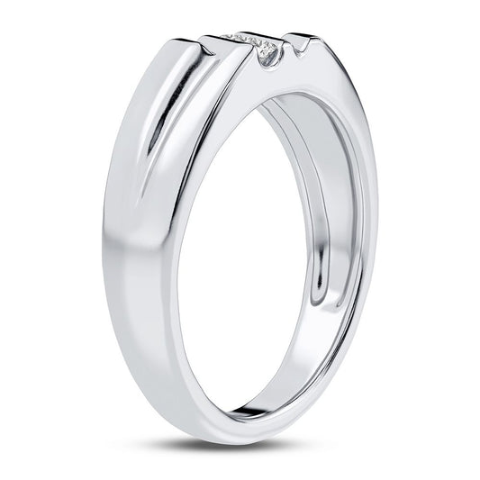 0.05 ct Men's Diamond Ring in 14K Gold