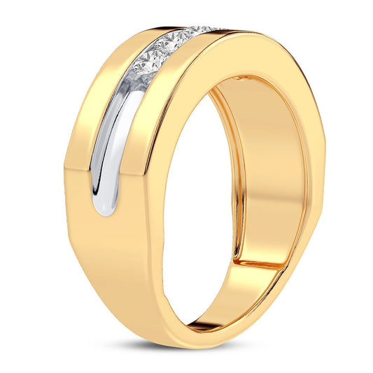 0.50 ct Men's Diamond Ring in 14K Gold