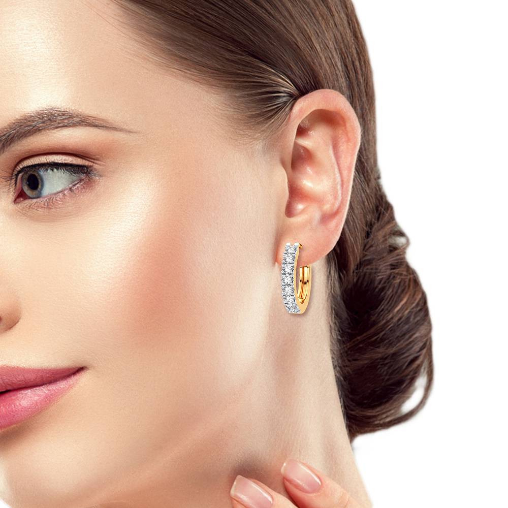 0.50 ct Diamond Earrings in 14K Gold