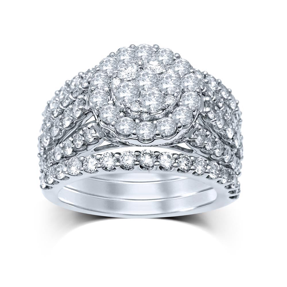 3.08 ct Diamond Ring in 14K Gold