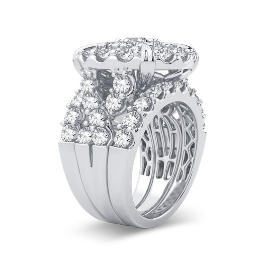 5.00 ct Diamond Bridal Ring in 14K Gold