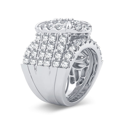 5.00 ct Diamond Bridal Ring in 14K Gold