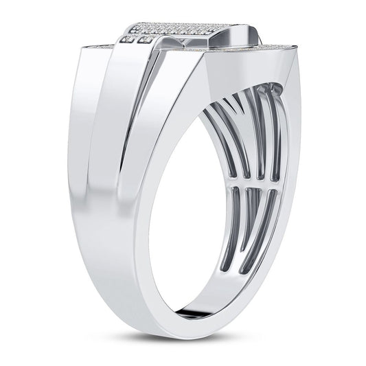 0.33 ct Men's Diamond Ring in 10K Gold