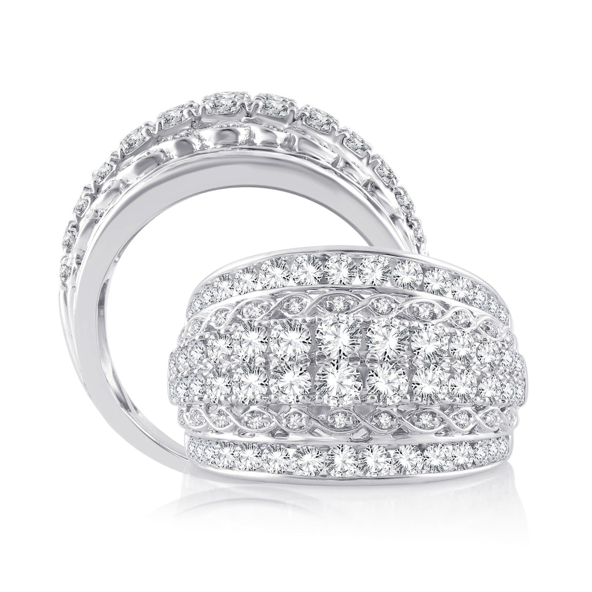 2.00 ct Diamond Band in 14K Gold