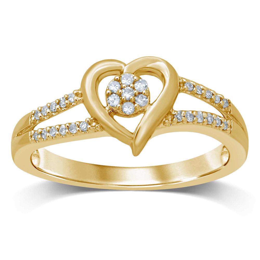 0.11 ct Diamond Ring in 10K Gold